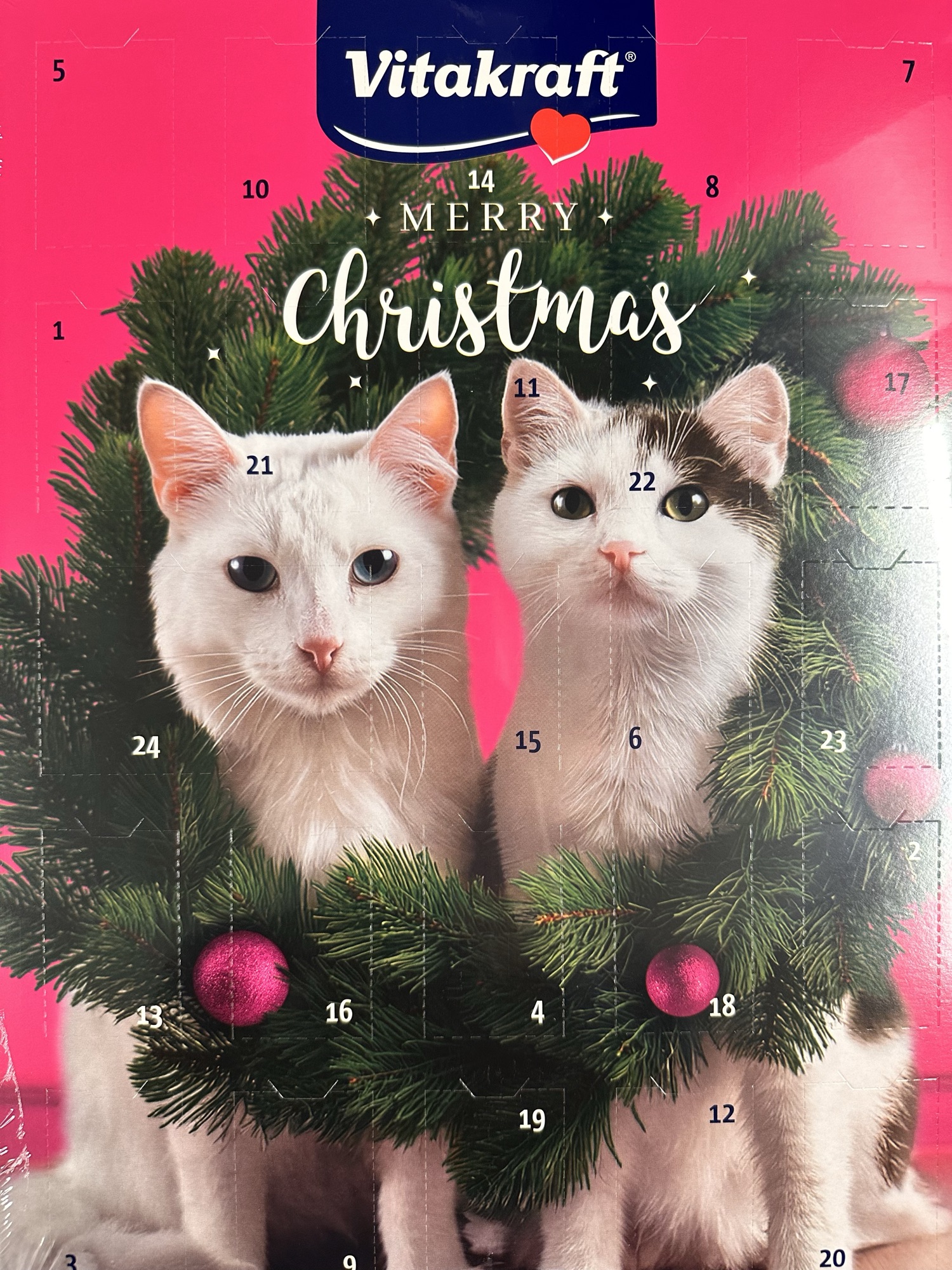 Vitakraft julekaldender kat
